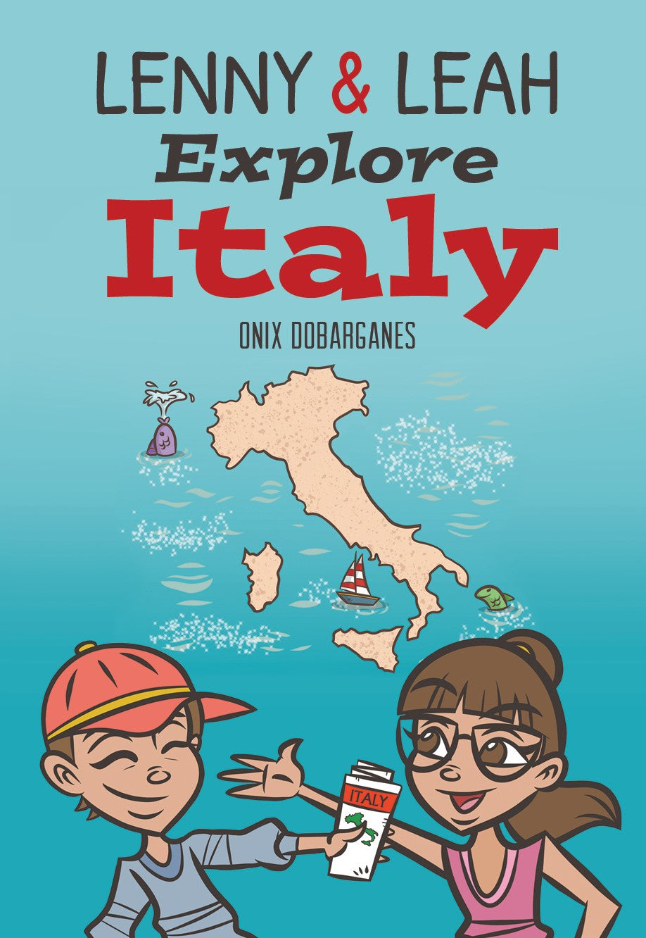 Lenny & Leah Explore Italy (Autographed Hardcover)