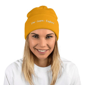 Live • Learn • Explore™ Pom-Pom Beanie