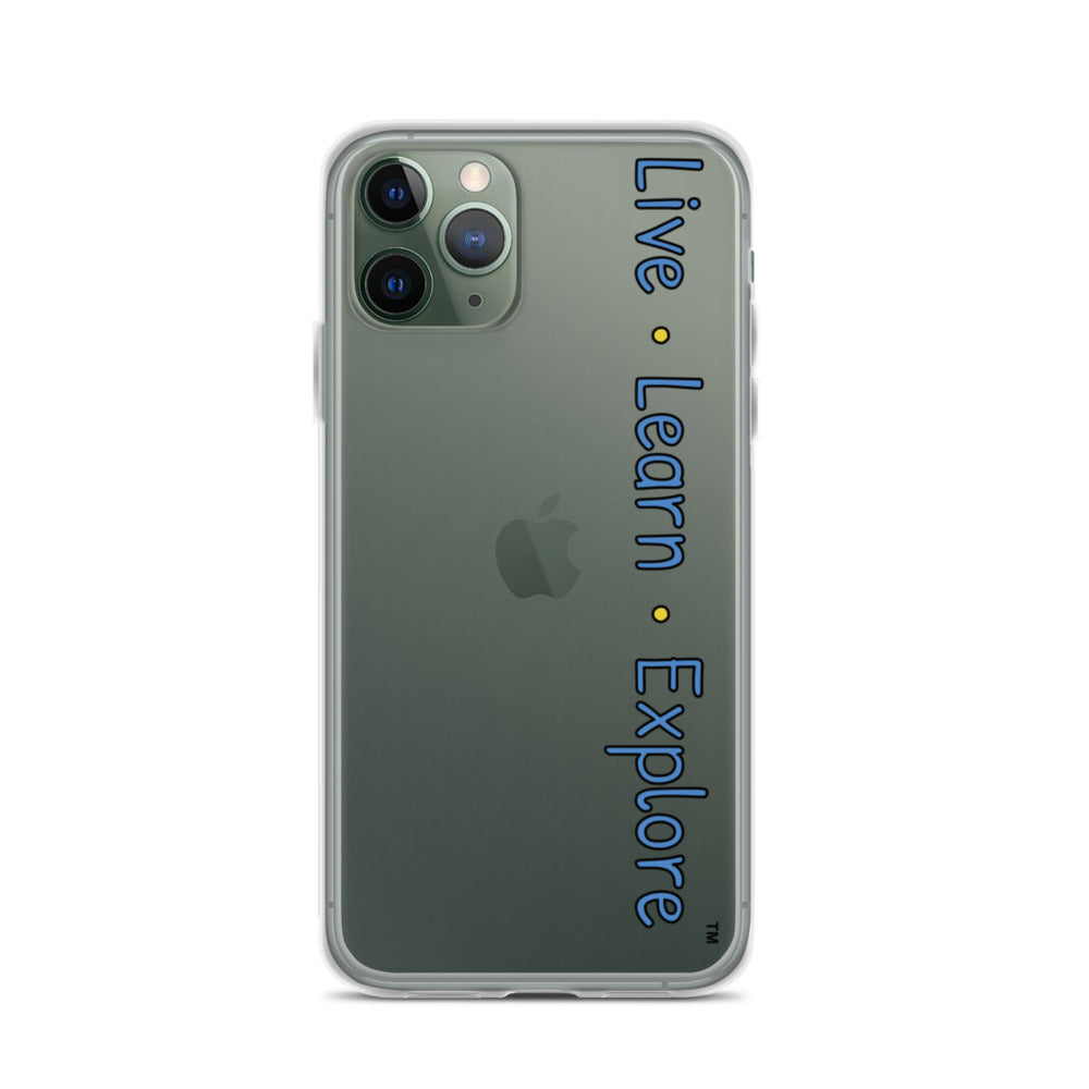 Live • Learn • Explore™ iPhone Case