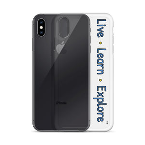 Live • Learn • Explore™ iPhone Case