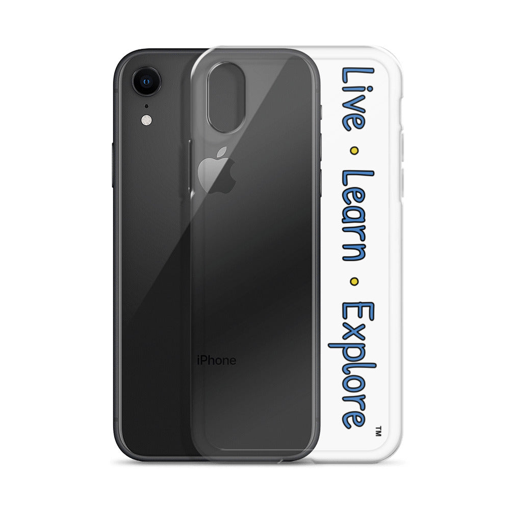 Live • Learn • Explore™ iPhone Case