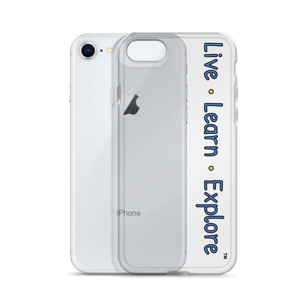 Live • Learn • Explore™ iPhone Case