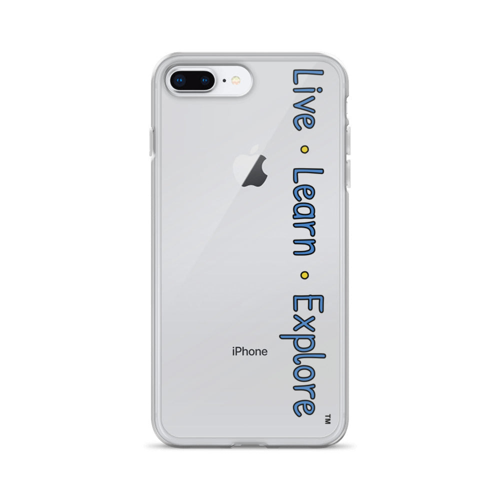 Live • Learn • Explore™ iPhone Case