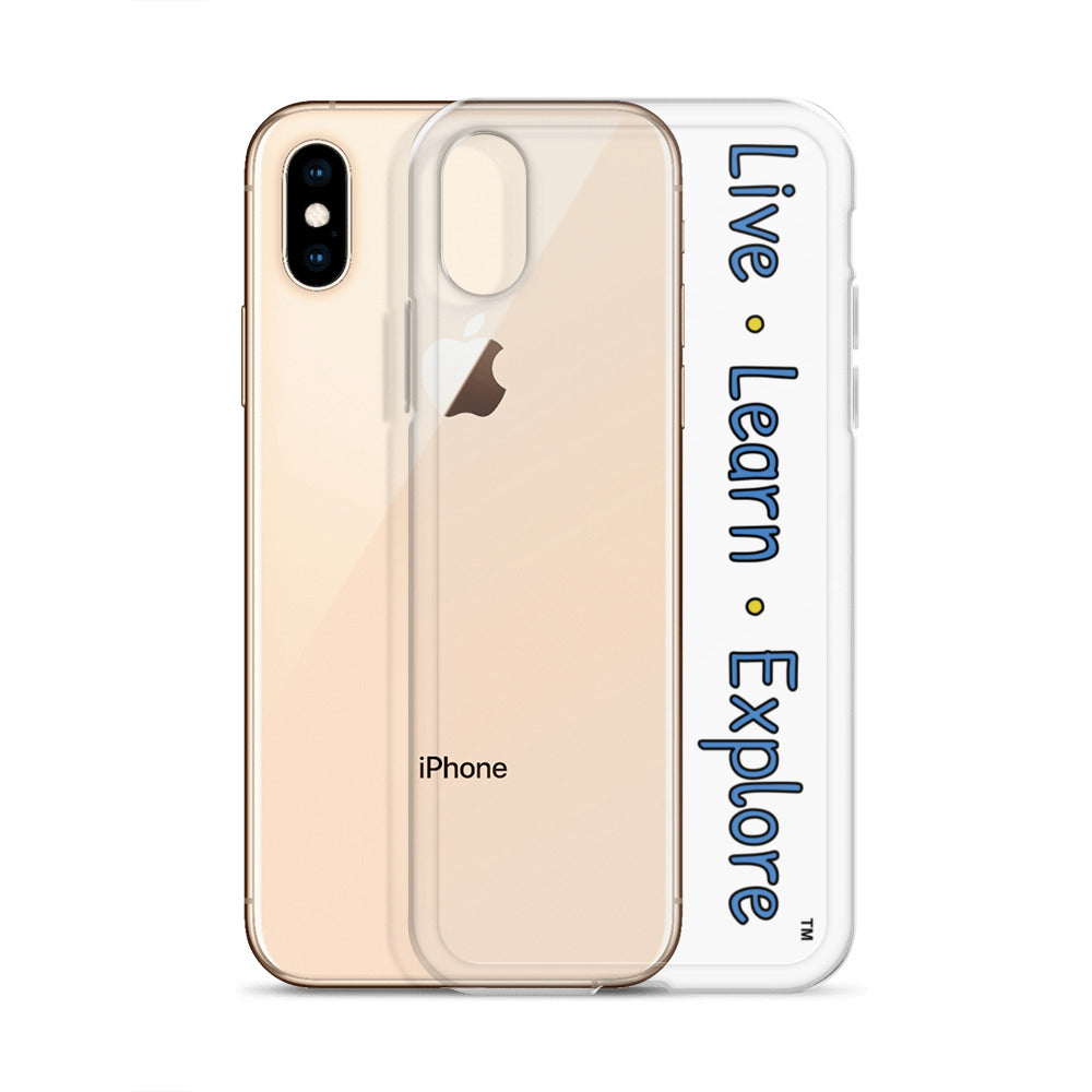 Live • Learn • Explore™ iPhone Case