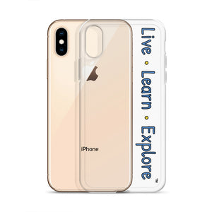 Live • Learn • Explore™ iPhone Case