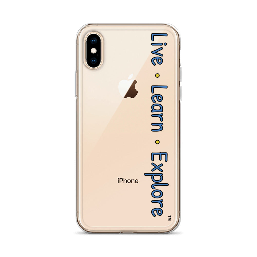 Live • Learn • Explore™ iPhone Case