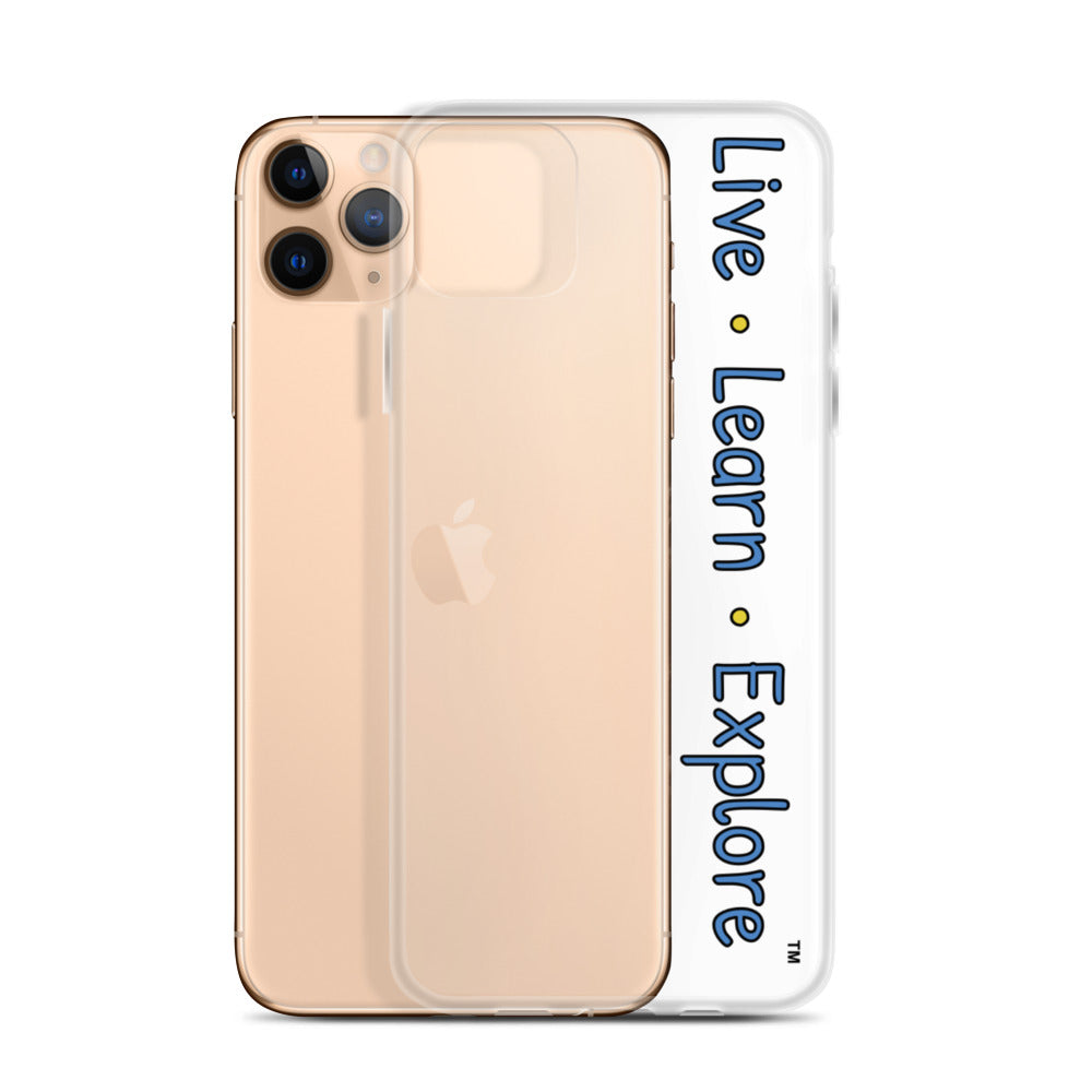 Live • Learn • Explore™ iPhone Case