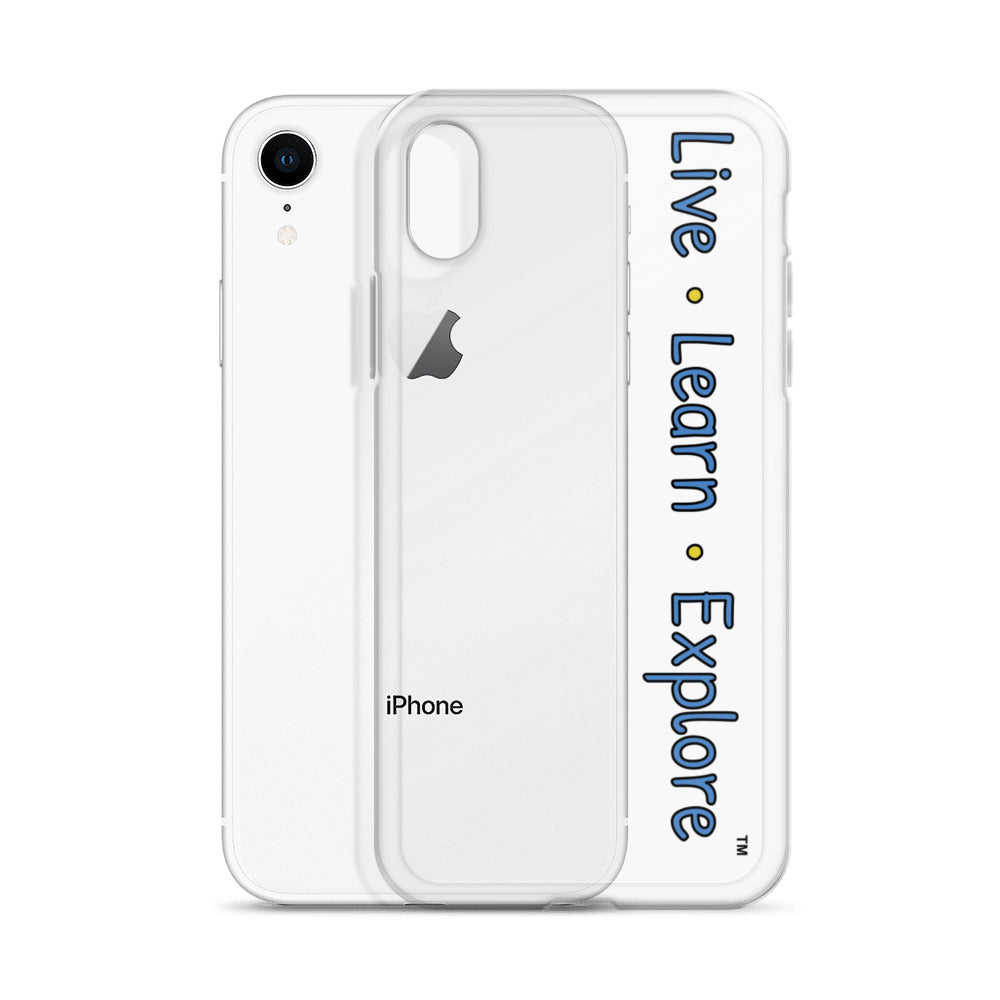 Live • Learn • Explore™ iPhone Case