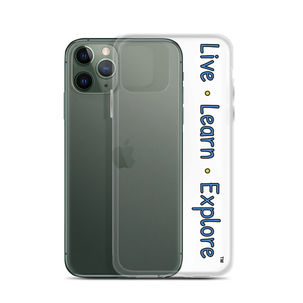 Live • Learn • Explore™ iPhone Case