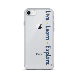 Live • Learn • Explore™ iPhone Case