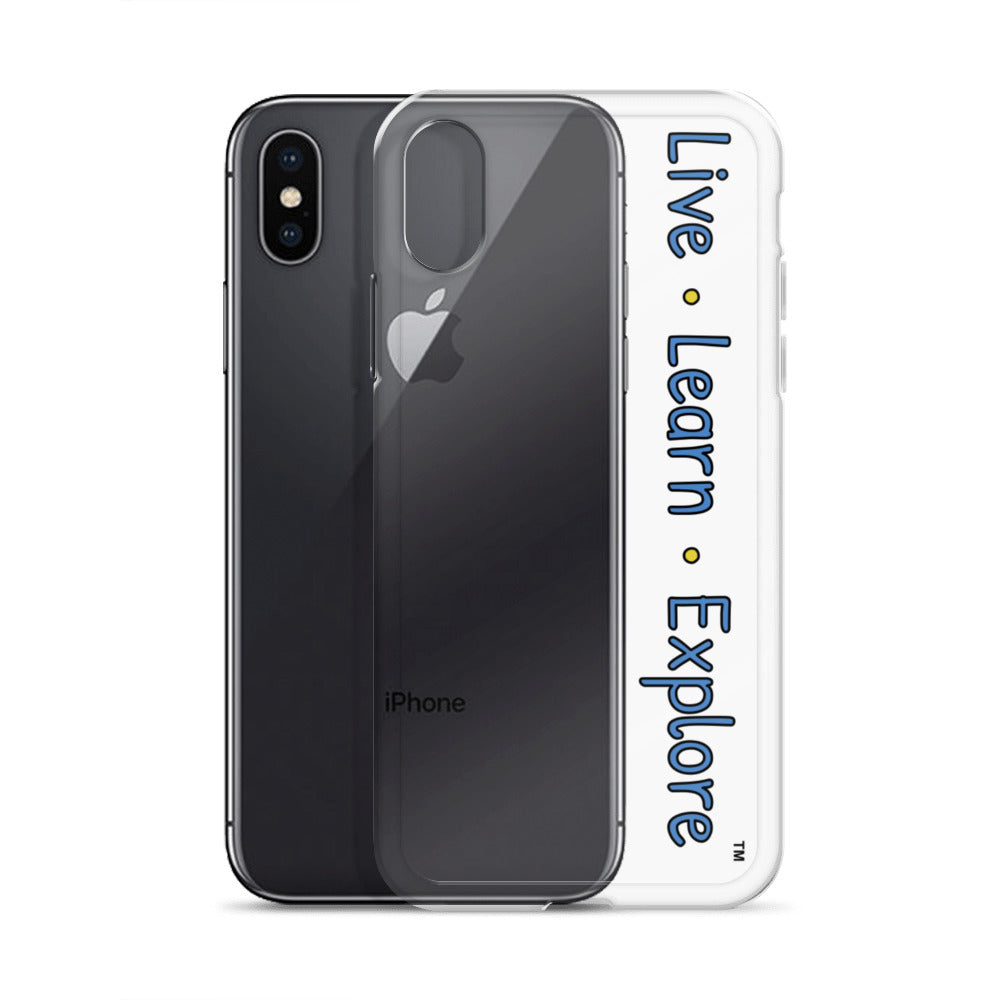 Live • Learn • Explore™ iPhone Case