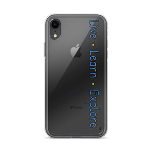 Live • Learn • Explore™ iPhone Case