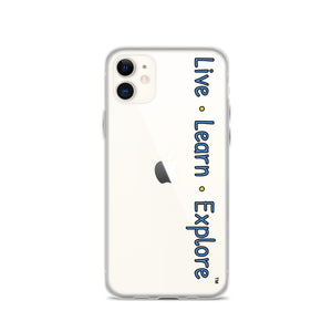 Live • Learn • Explore™ iPhone Case