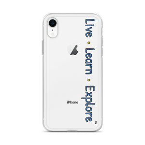 Live • Learn • Explore™ iPhone Case