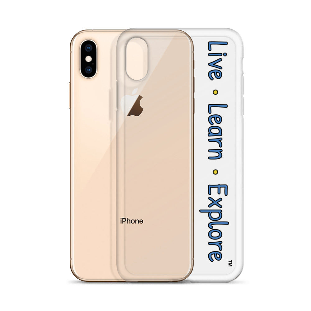 Live • Learn • Explore™ iPhone Case